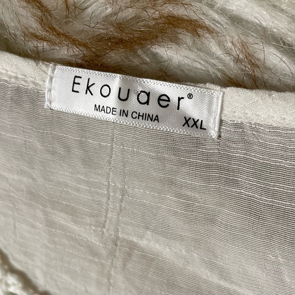 Ekouaer crochet neck cover up - Picture 9 of 10